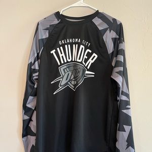 OKC Thunder long sleeve athletic top